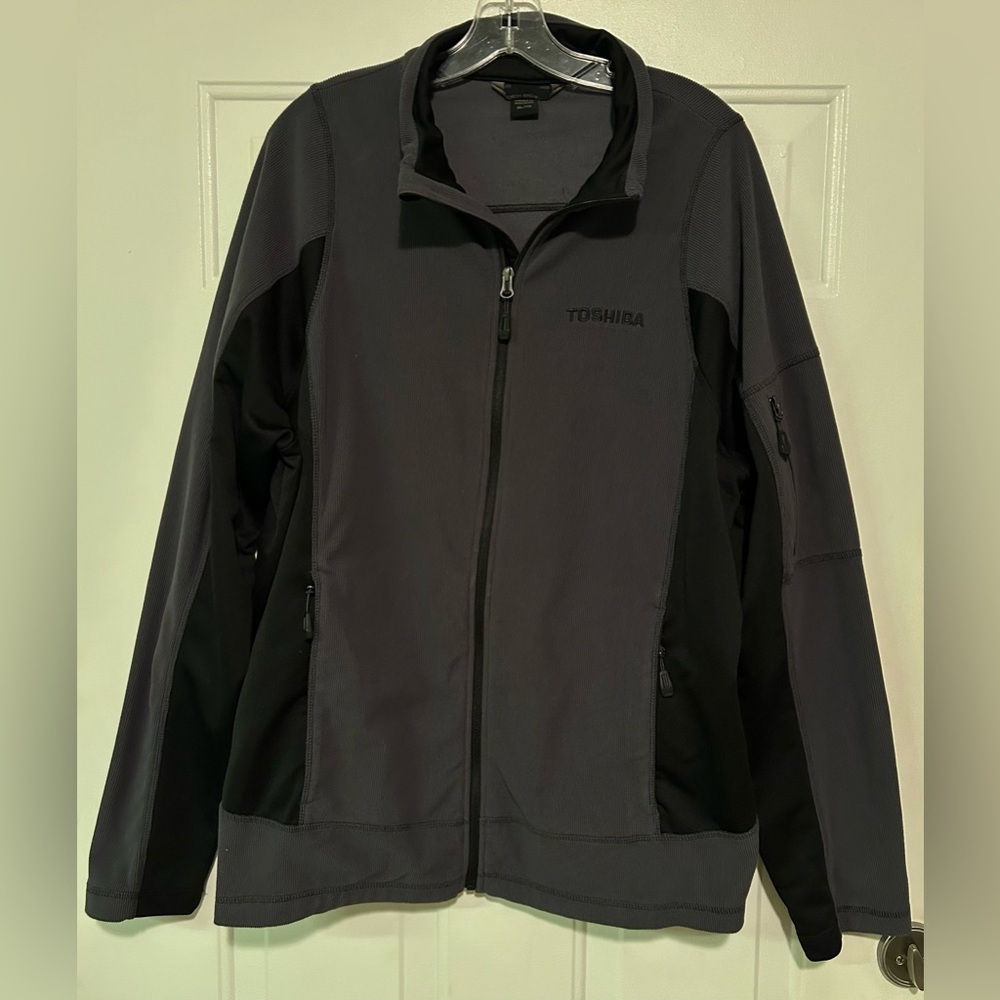 North End Toshiba Men’s Generate Textured Fleece Jacket Size XL‎